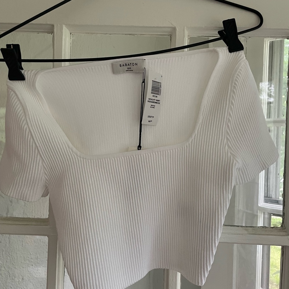 Sculpt knit square neck